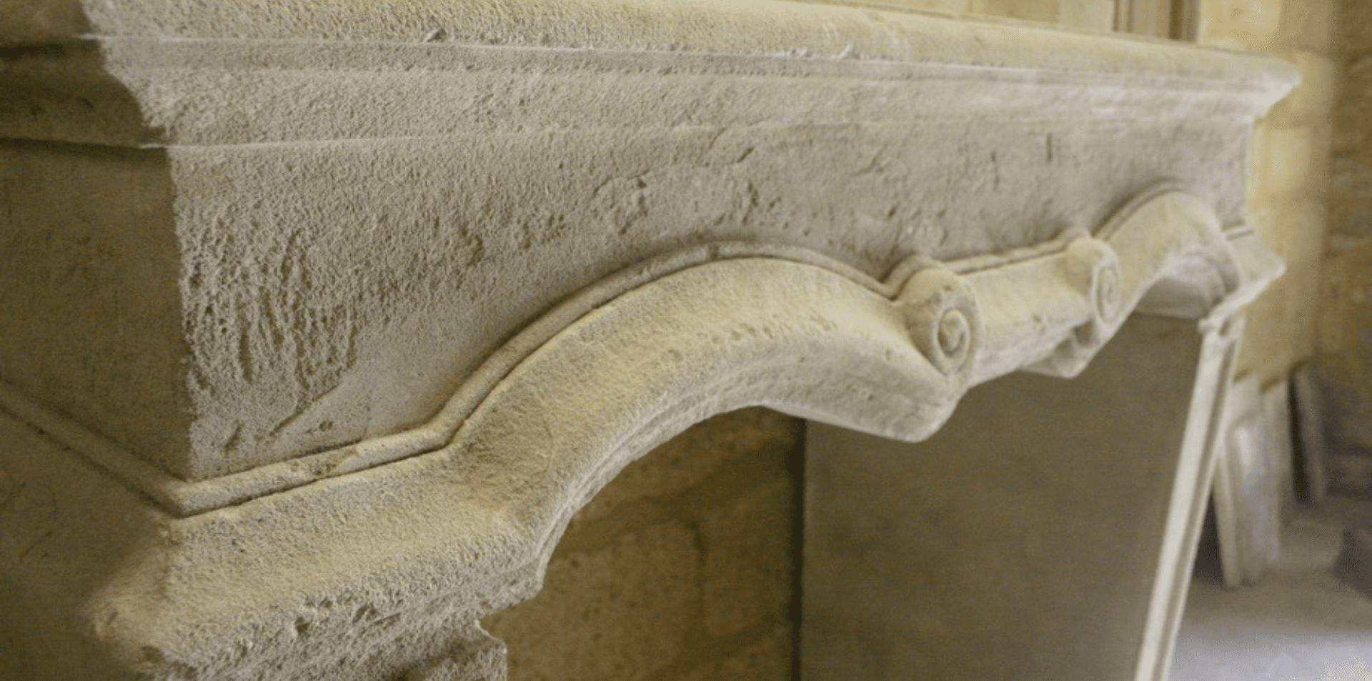 Hand Carved French Limestone Elements
