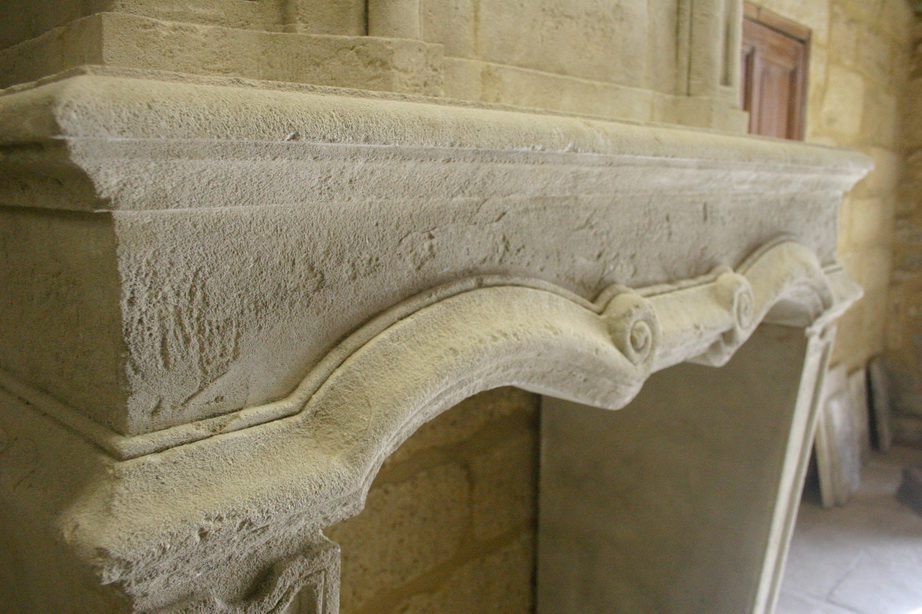 French Limestone Mantels